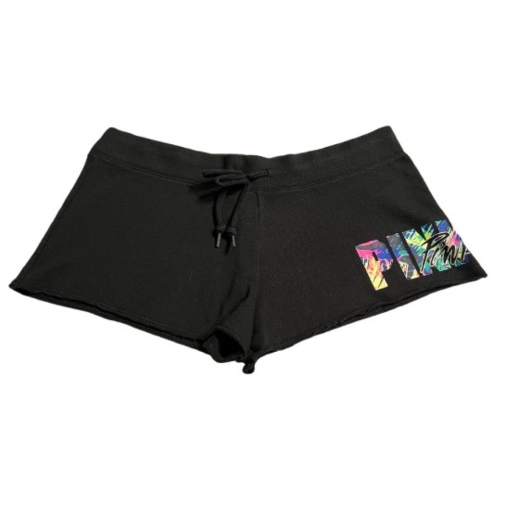 PINK Victoria’s Secret Women's Black Lounge Shorts Size Large